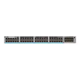 Cisco Catalyst 9300 - Commutateur - C3 - Géré - 48 x 10 - 100 - 1000 (UPOE+) - Montable sur rack ... (C9300-48H-A)_1